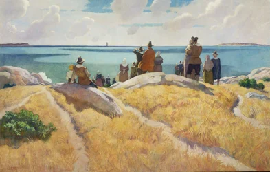 A Mayflower indulása Angliába 1621-ben, 1941
